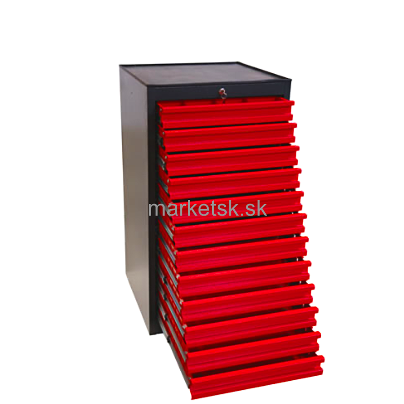 Dielenská 12 zásuvková skrinka ER012 - 59 x 111 x 63 cm